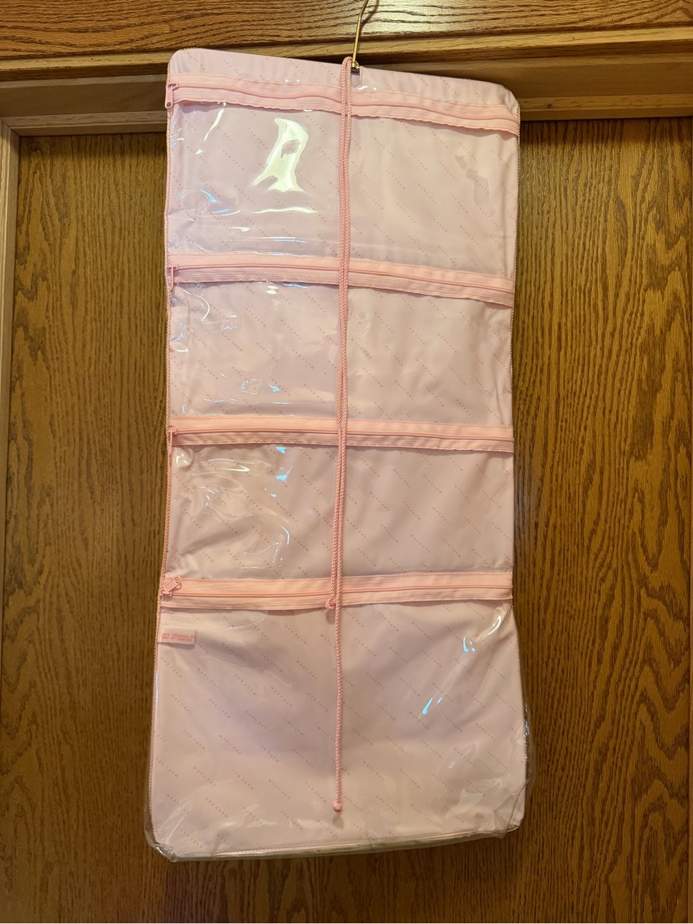 Vintage Mary Kay Jacquard Roll Up Travel Organizer